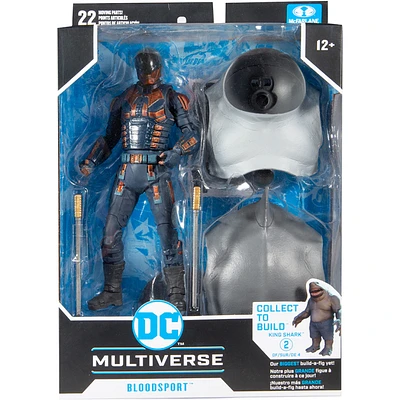 DC Multiverse Suicide Squad 7 Inch Action Figure BAF King Shark