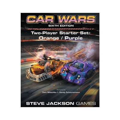 Car Wars 6th Edition 2-Player Starter Set Orange/Purple - Board Game