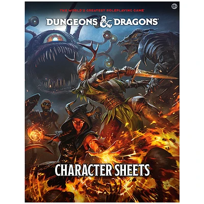 Dungeons and Dragons  - Character Sheets 2024