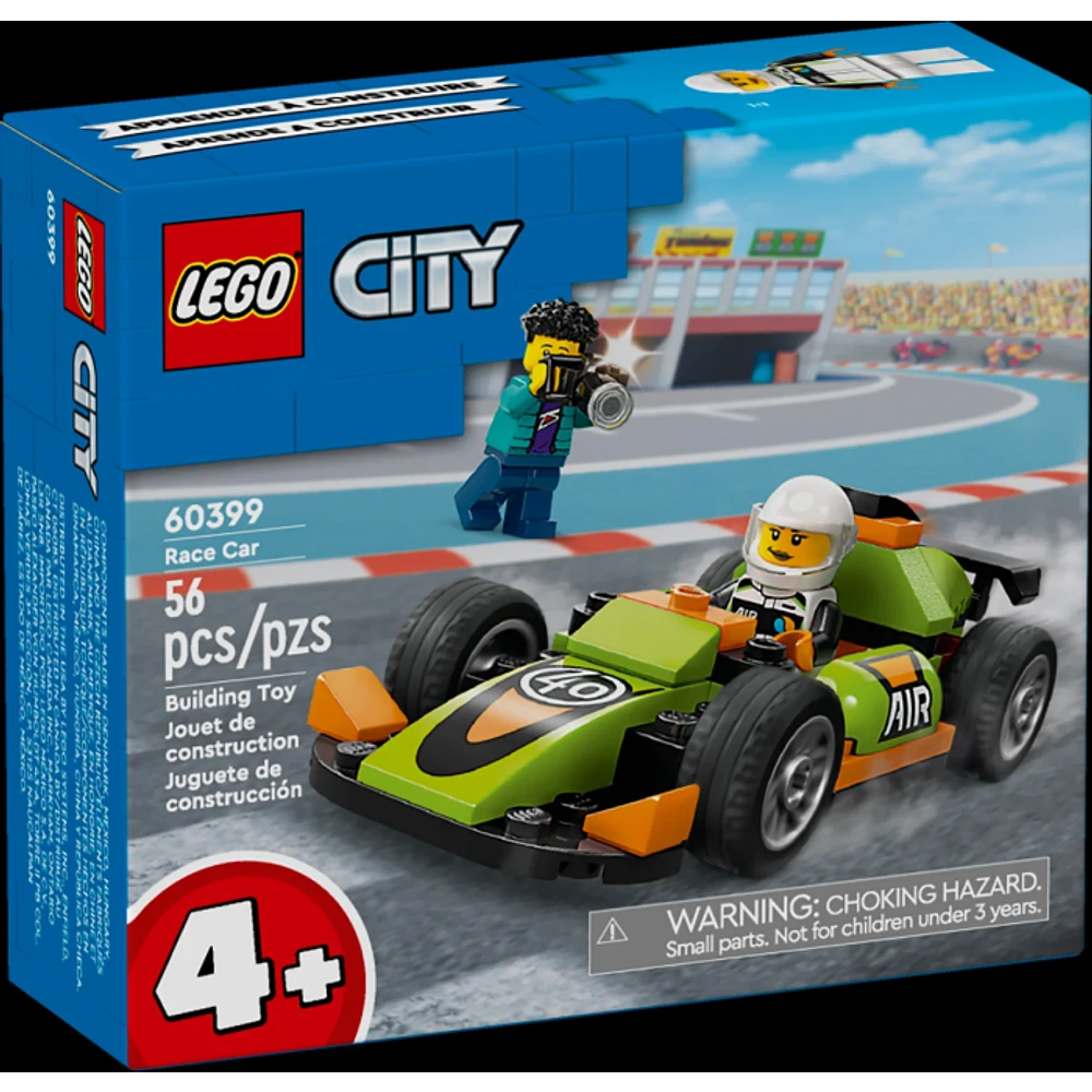 Lego City Green Race Car