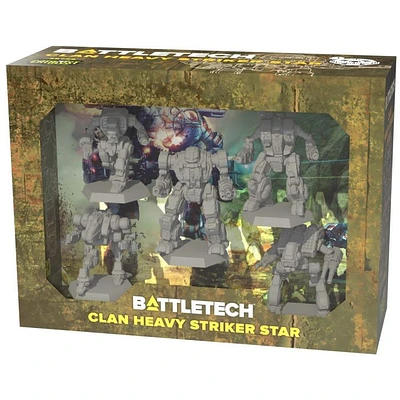 (DAMAGED) Battletech Clan Heavy Striker Star - Board Game