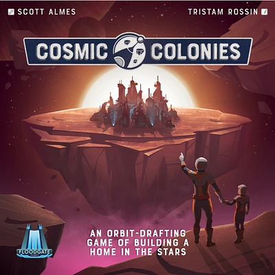 (DAMAGED) Cosmic Colonies  - Board Game