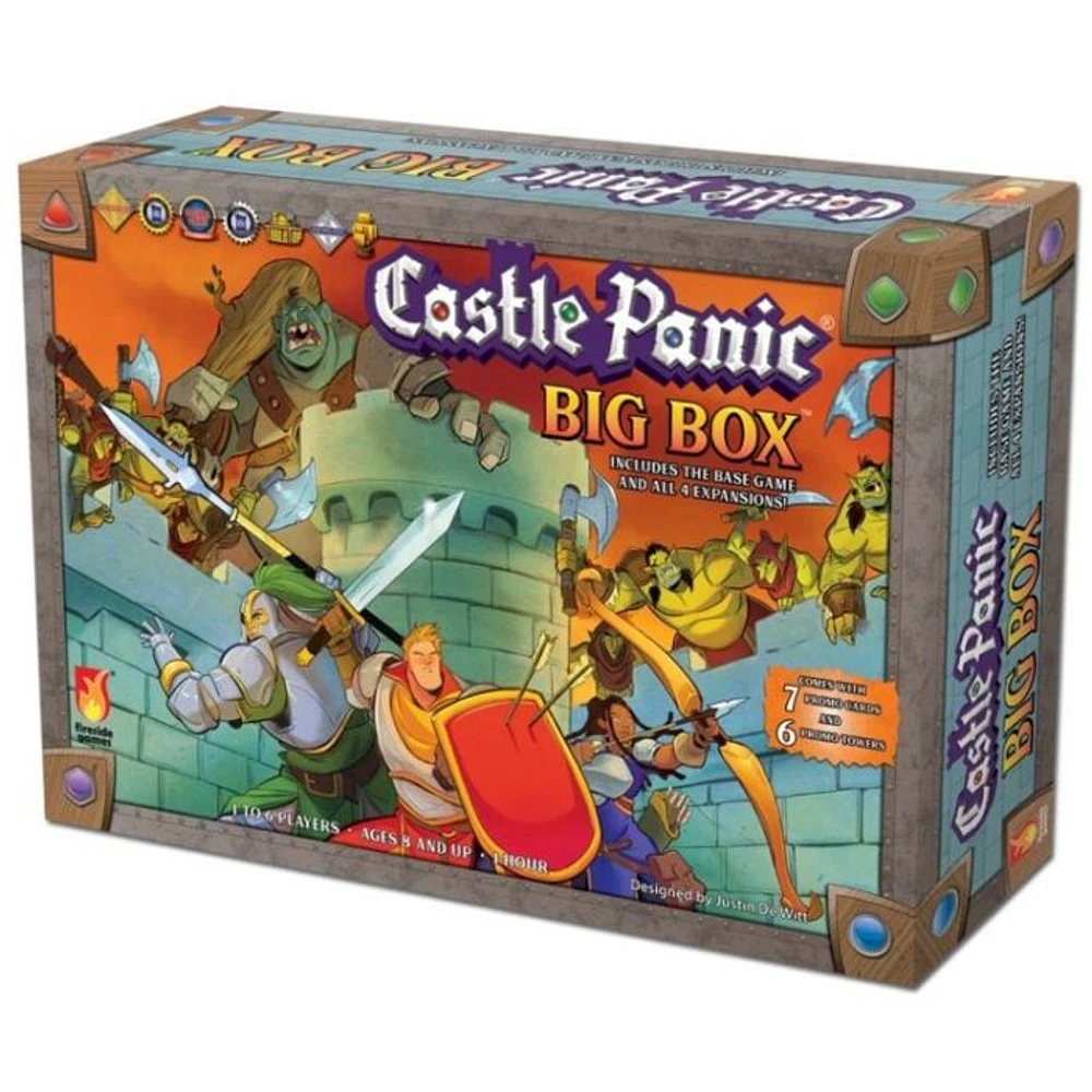 (DAMAGED) Castle Panic Big Box 2nd Edition - Board Game