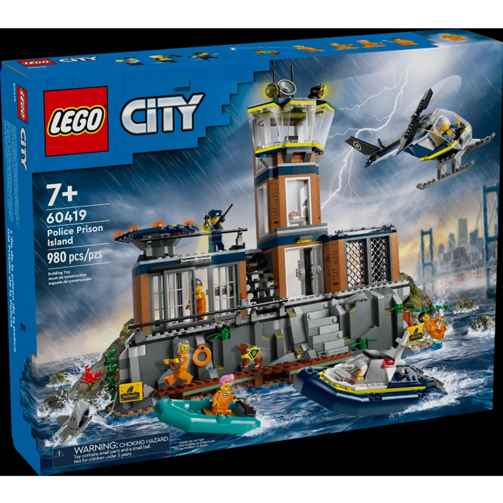 Lego City Police Prison Island