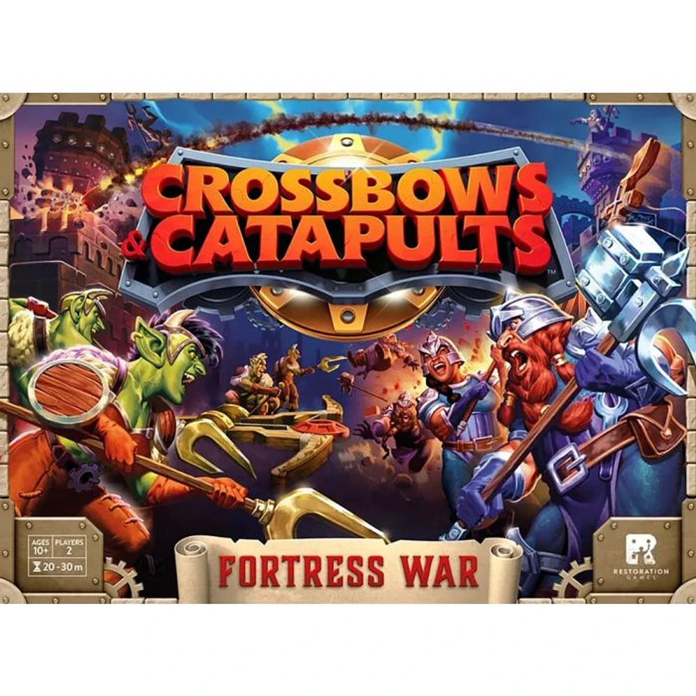 Crossbows & Catapults Fortress War - Board Game