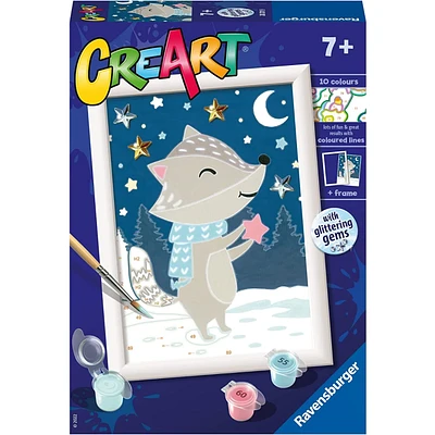 CreArt Cute Badger - Painting Kit