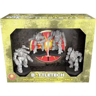 Battletech House Davion Calvary Lance - Board Game