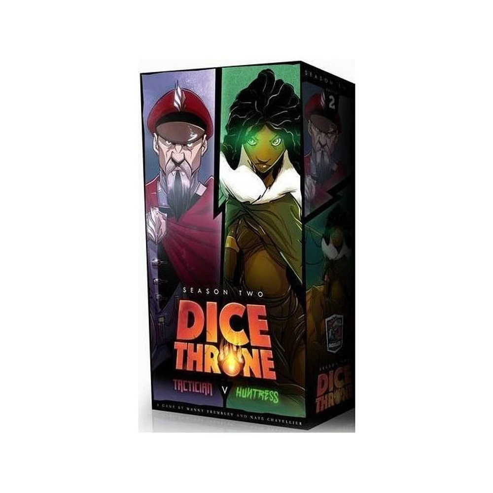 Dice Throne Season 2 Battle 2: Tactician/Huntress - Board Game