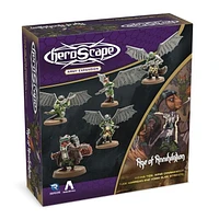Heroscape: Rising Tide Wing Commander Tuck Harrigan And Vorid Glidestrikers Army Expansion - Board Game