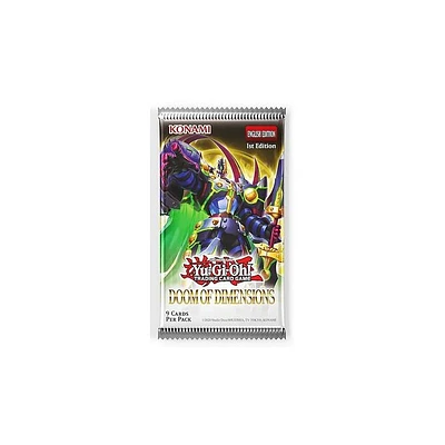 YuGiOh Doom Of Dimensions Booster Pack (Buy 2 Get 1 Free)
