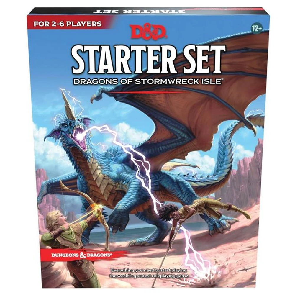 (DAMAGED) Dungeons & Dragons Starter Set Dragons of Stormwreck Isle