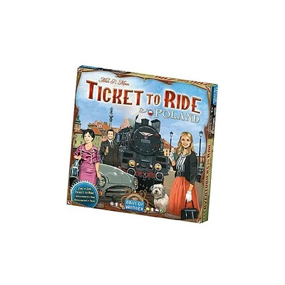 Ticket To Ride: Map #6.5 - Poland - Board Game