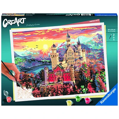 CreArt Fairytale Castle - Painting Kit