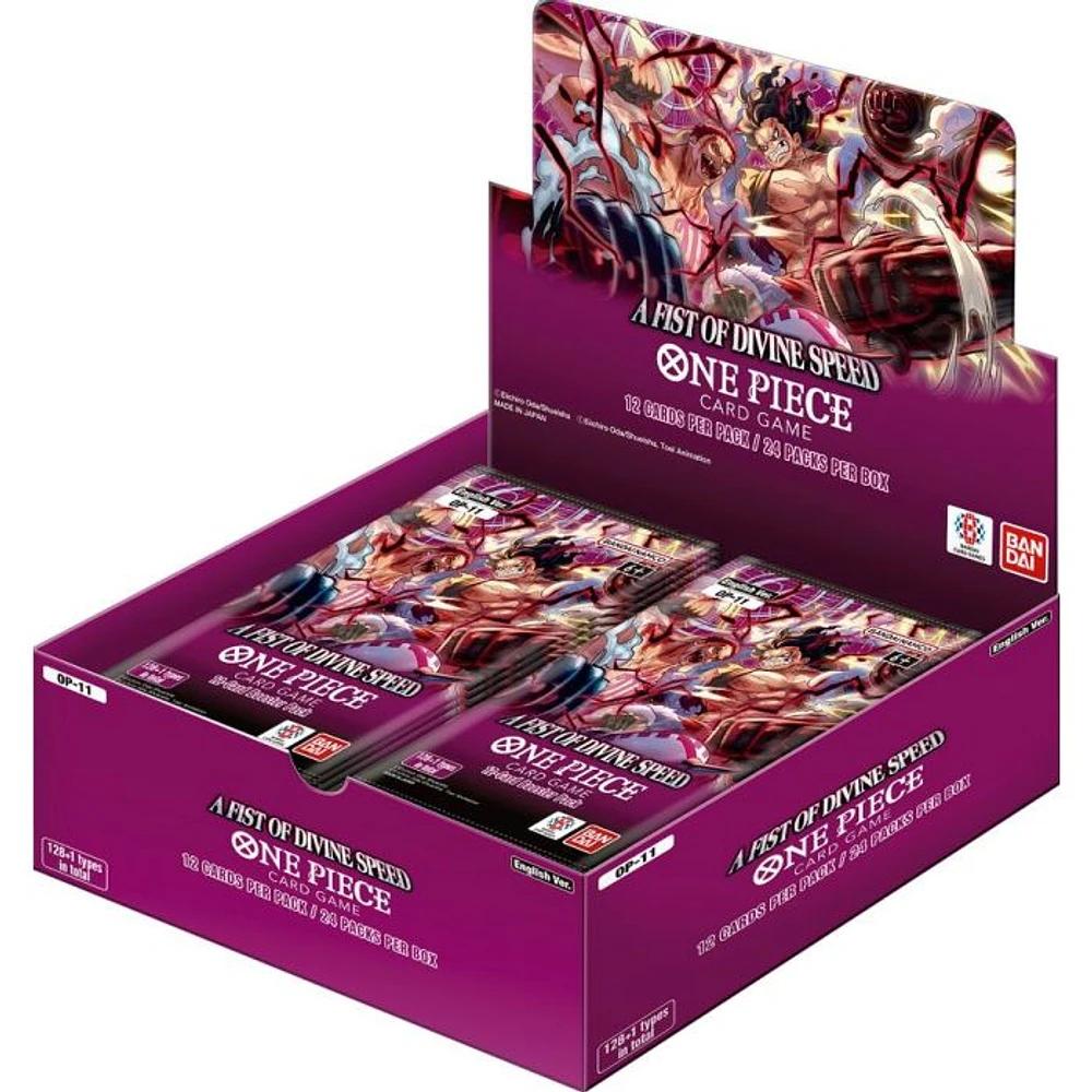 One Piece OP-11 A Fist of Divine Speed Booster Box