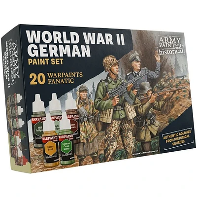 Historical: WWII Germa Paint Set - Board Game