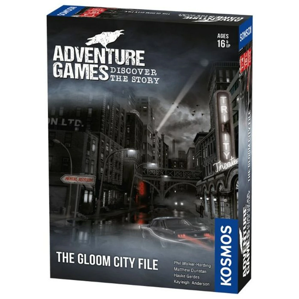 Adventure Games: The Gloom City File - Board Game