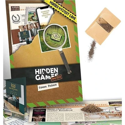 Hidden Games Crime Scene 3 USA: The Green Poison - Board Game
