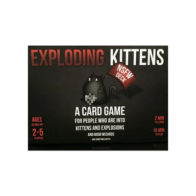 Exploding Kittens Nsfw Edititon - Board Game