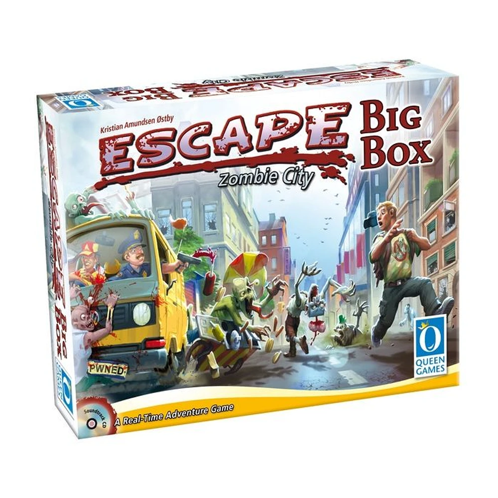 Escape Zombie City Big Box Edition - Board Game