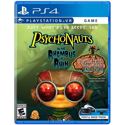 Psychonauts In the Rhombus of Ruin (Ps Vr) - PS4