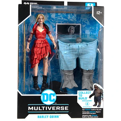 DC Multiverse Suicide Squad 7 Inch Action Figure BAF King Shark