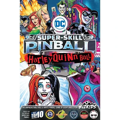 Super-Skill Pinball: DC Harley Quinn Ball - Board Game