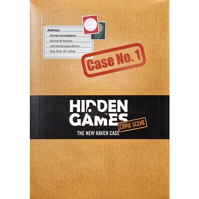 Hidden Games Crime Scene 1 USA: The New Haven Case - Board Game