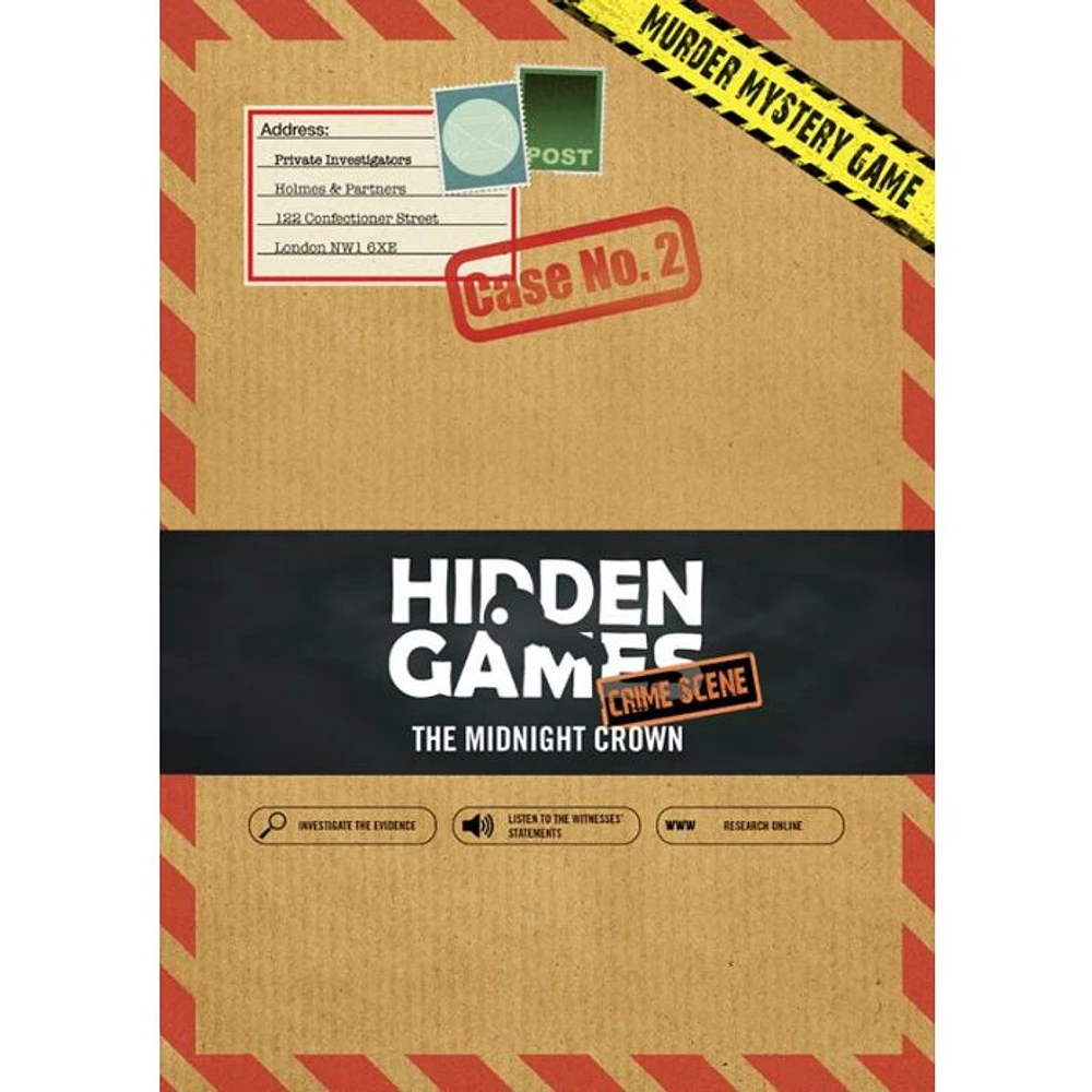 Hidden Games Crime Scene 2 USA: The Midnight Crown - Board Game