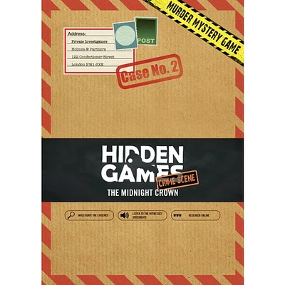 Hidden Games Crime Scene 2 USA: The Midnight Crown - Board Game
