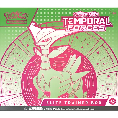 Pokemon SV5: Temporal Forces Elite Trainer Box - Iron Leaves