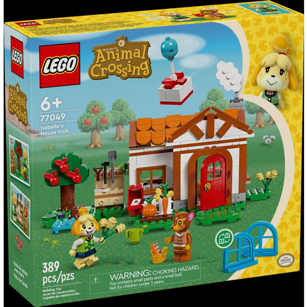 Lego Animal Crossing: Isabelle's House Visit