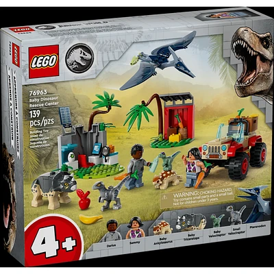 Lego Jurassic World Baby Dinosaur Rescue Center