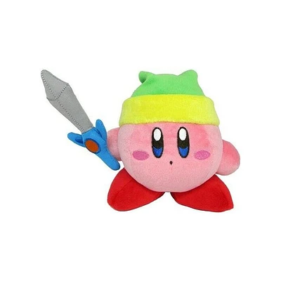 Plush Kirby Sword Two 5"  - Littlebuddy