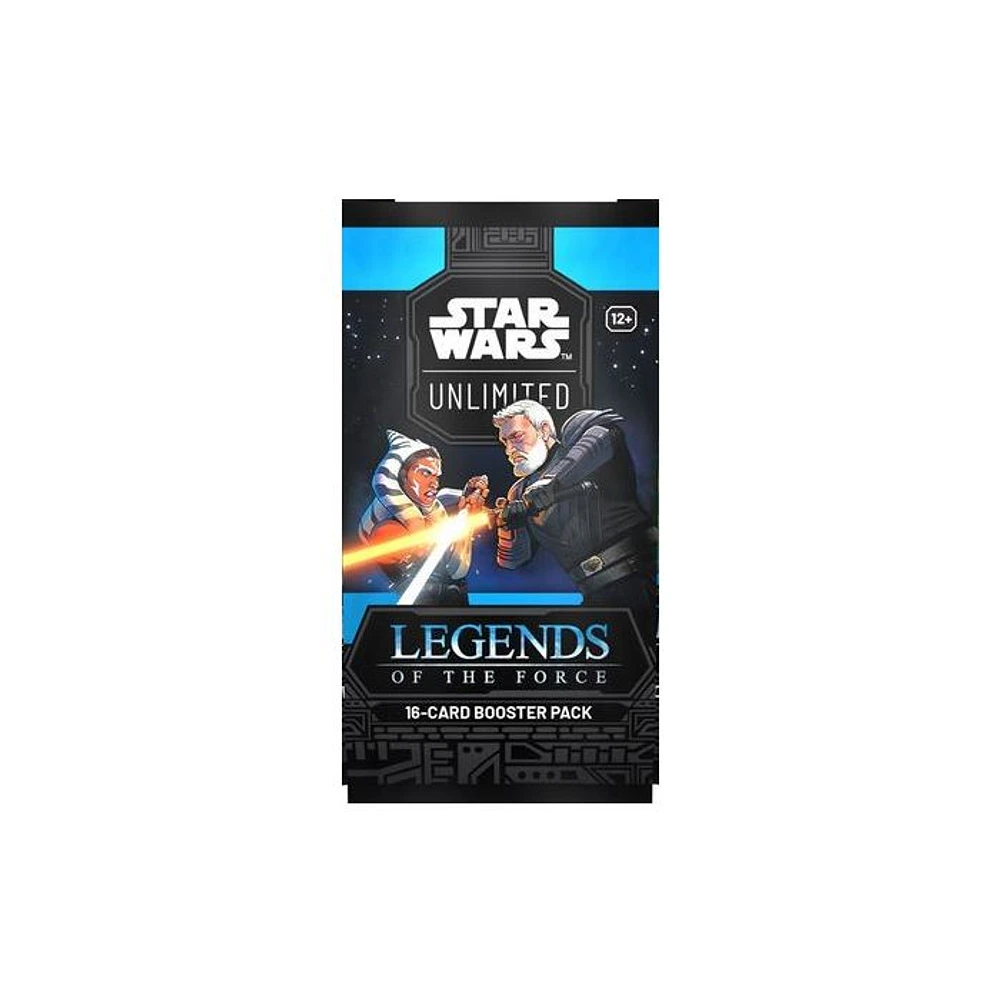 Star Wars Unlimited: Legends Of The Force Booster Pack (Buy 2 Get 1 Free)