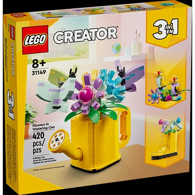 Lego Creator Flowers In Watering Can