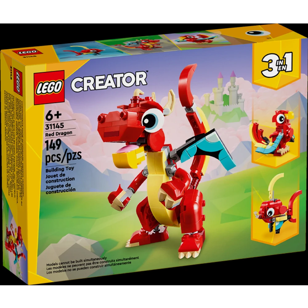 Lego Creator Red Dragon