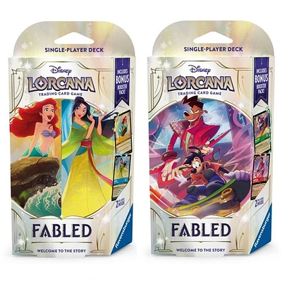 Disney Lorcana: Fabled - Starter Deck (Set of 2)