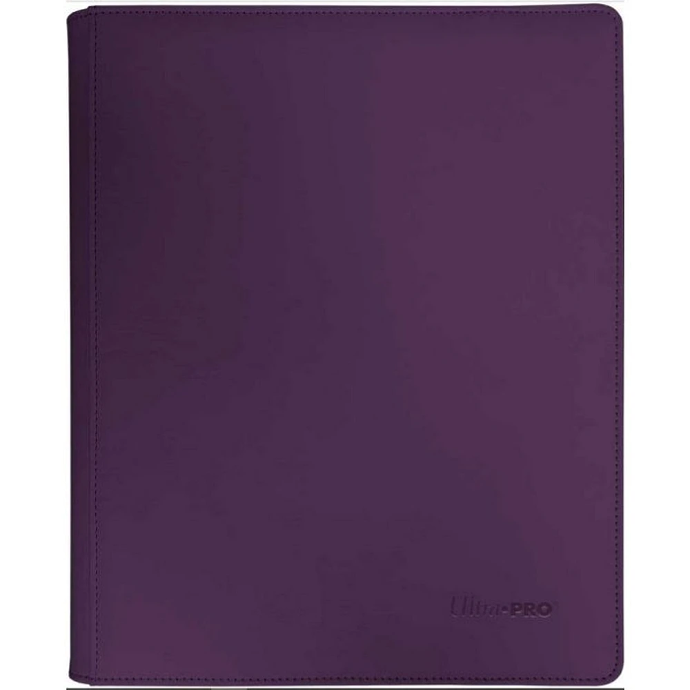 Ultra Pro Zip Binder Pro Vivid 9Pkt Midnight Plum