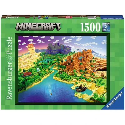 Ravensburger 1500 Pc World Of Minecraft - Puzzle