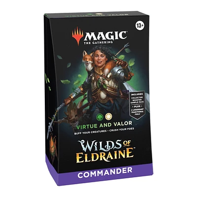 Magic the Gathering Wilds of Eldraine Commander - Virtue and Valor