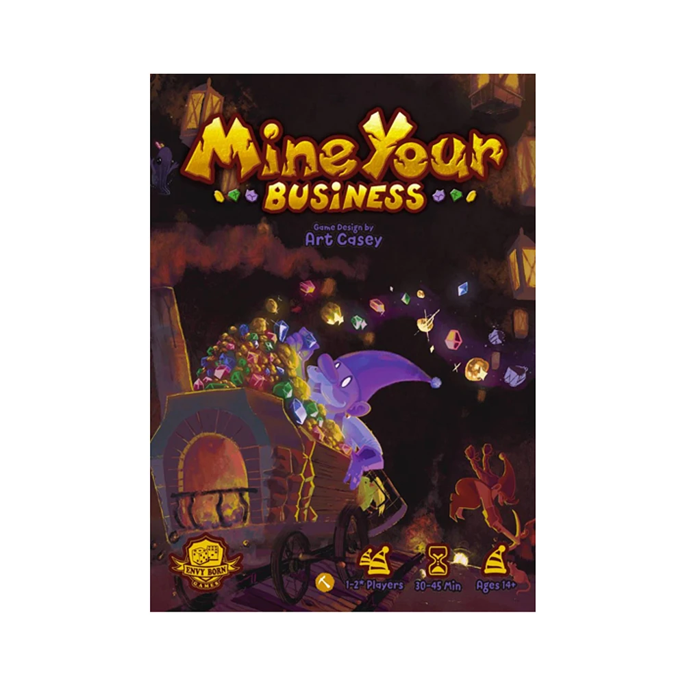 Mine Your Business Pickaxe Edition - Board Game