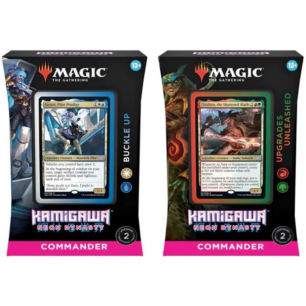 Magic the Gathering Kamigawa Neon Dynasty Commander Decks (Set of 2)