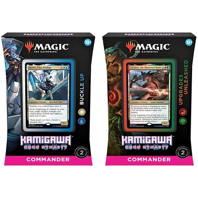 Magic the Gathering Kamigawa Neon Dynasty Commander Decks (Set of 2)