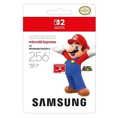 Nintendo Switch 2 Samsung Micro SD Express Card - 256GB