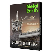 Metal Earth - Offshore Oil Rig & Tanker