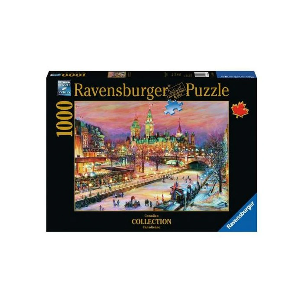 Ravensburger Ottawa Winterlude Festival 1000 Pc Puzzle