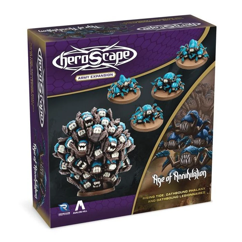 Heroscape: Rising Tide Oathbound Phalanx And Oathbound Legionnaires Army Expansion - Board Game