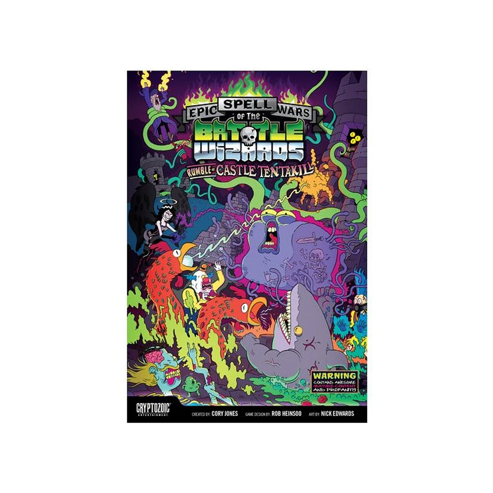 Epic Spell Wars of the Battle Wizards: Rumble at Castle Tentakill - Board Game