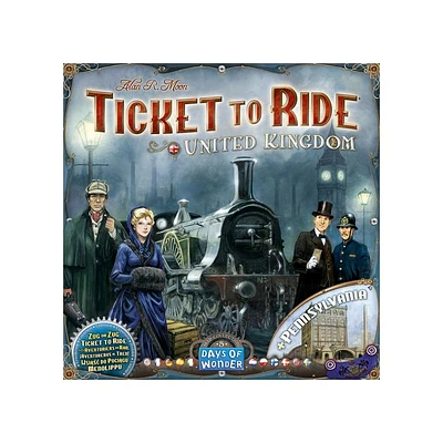 Ticket to Ride Map Collection: Volume 5 – United Kingdom & Pennsylvania - Board Game