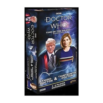 Doctor Who Time of the Daleks: Third, Thirteenth, & Eighth Doctor- Board Game